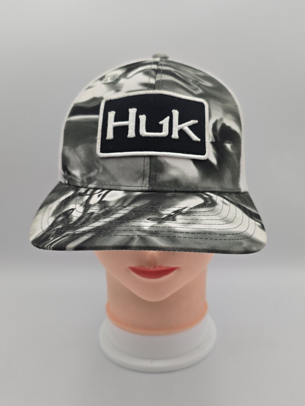 Huk Fishing Performance Headwear Trucker Adjustable Snapback Hat